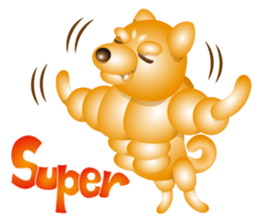 Balloon puppy sticker #4145902