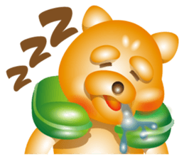 Balloon puppy sticker #4145904