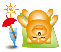 Balloon puppy sticker #4145905