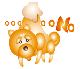 Balloon puppy sticker #4145906