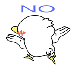 The name of the duck is tacchi sticker #4146661