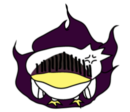 The name of the duck is tacchi sticker #4146663