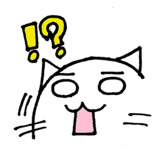 cat with japanese comment sticker #4146923