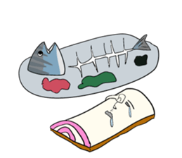The life of the kamaboko sticker #4147126