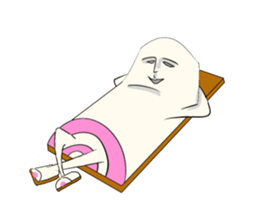 The life of the kamaboko sticker #4147134