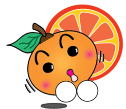 Little Orange Cute sticker #4147321