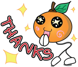 Little Orange Cute sticker #4147323