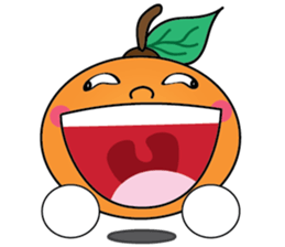 Little Orange Cute sticker #4147326