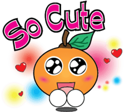 Little Orange Cute sticker #4147344