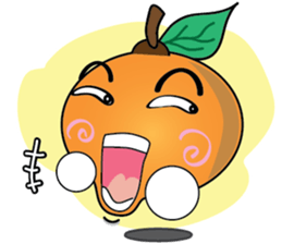 Little Orange Cute sticker #4147349