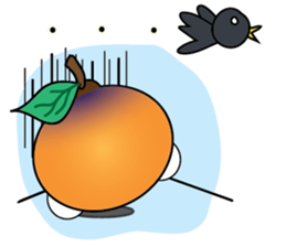 Little Orange Cute sticker #4147350