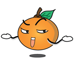 Little Orange Cute sticker #4147351