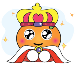 Little Orange Cute sticker #4147358