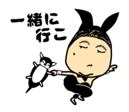 Taylor Abe Person Bunny Girl sticker #4148281