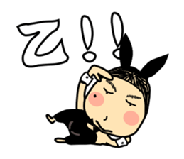 Taylor Abe Person Bunny Girl sticker #4148282