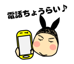 Taylor Abe Person Bunny Girl sticker #4148288