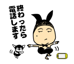 Taylor Abe Person Bunny Girl sticker #4148289