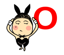 Taylor Abe Person Bunny Girl sticker #4148292