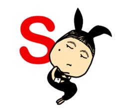 Taylor Abe Person Bunny Girl sticker #4148298