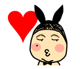 Taylor Abe Person Bunny Girl sticker #4148299