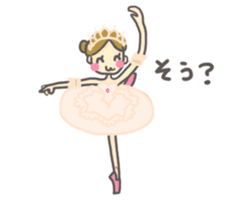 The Ballerina ballet sticker #4148463