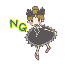 The Ballerina ballet sticker #4148479