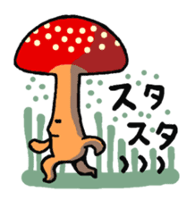 Funny mushrooms! sticker #4148684
