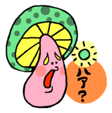 Funny mushrooms! sticker #4148695