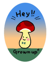 Funny mushrooms! sticker #4148719