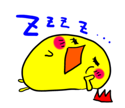 Chick by Kaokao (English) sticker #4148826