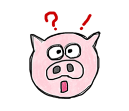 Surprised face The animal volume sticker #4149214