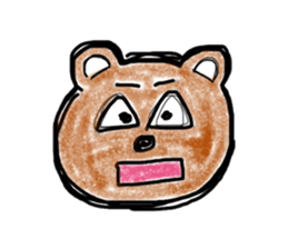 Surprised face The animal volume sticker #4149228