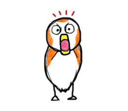 Surprised face The animal volume sticker #4149232