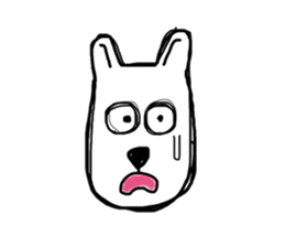 Surprised face The animal volume sticker #4149238