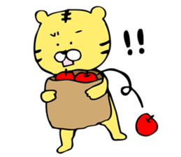 Deadly cook "Mr. tiger" sticker #4149415