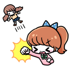 Friendly School Girls sticker #4149486