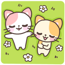 Friendly Cats sticker #4149532