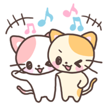 Friendly Cats sticker #4149537