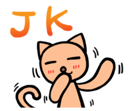 Funny cat-san sticker #4149728