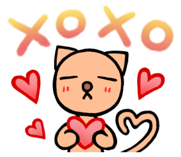 Funny cat-san sticker #4149735