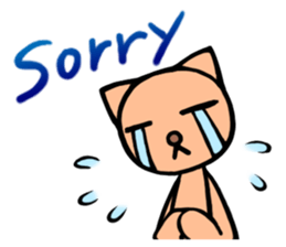 Funny cat-san sticker #4149749