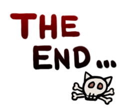 Funny cat-san sticker #4149759