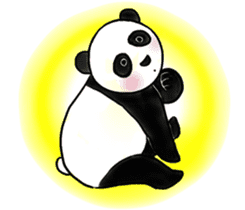 Cute Giant Panda Sticker sticker #4149961