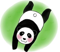 Cute Giant Panda Sticker sticker #4149962