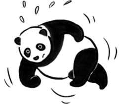 Cute Giant Panda Sticker sticker #4149965