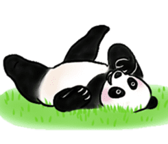 Cute Giant Panda Sticker sticker #4149966
