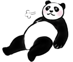 Cute Giant Panda Sticker sticker #4149969