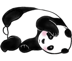 Cute Giant Panda Sticker sticker #4149970