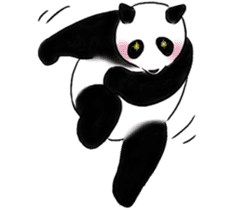 Cute Giant Panda Sticker sticker #4149974