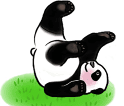 Cute Giant Panda Sticker sticker #4149975